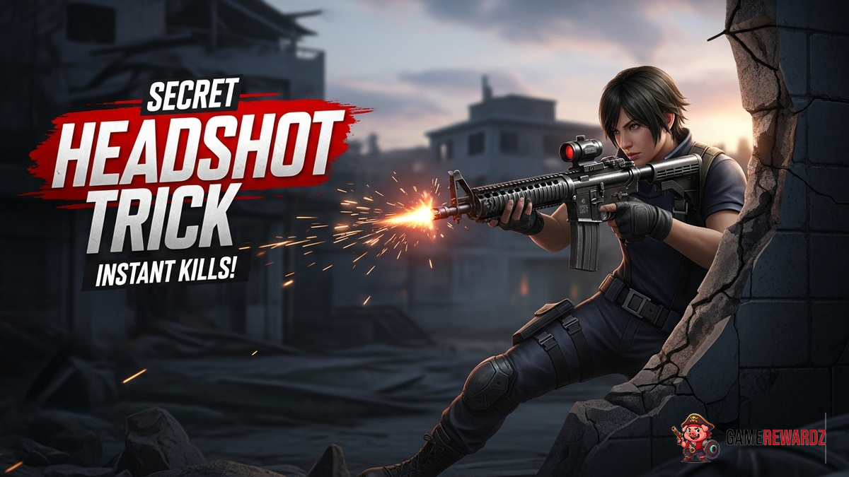 Free Fire: Secret Headshot Trick - Instant Kills!